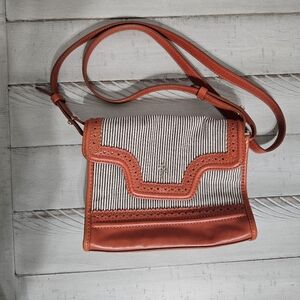 Cole Haan Pin Striped Crossbody Bag